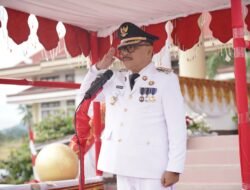 Peringati HUT RI ke-78, Bupati Limi Mokodompit Pimpin Upacara di Pemkab Bolmong Peringati HUT RI ke-78, Bupati Limi Mokodompit Pimpin Upacara di Pemkab Bolmong