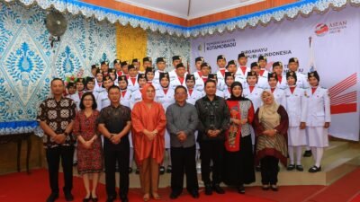 Duet TB-NK Hadiri Malam Resepsi HUT RI ke-78.