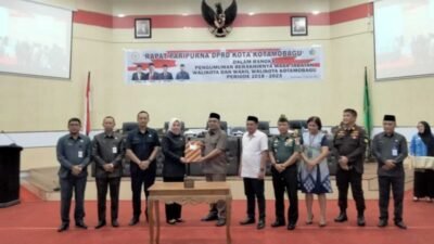 Hadiri Paripurna Pengumuman AMJ, Walikota Tatong: Terimakasih Atas Dukungan yang Diberikan Selama Memimpin Kotamobagu
