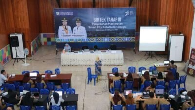 Memasuki Hari Kedua, Diskominfo Kotamobagu Gelar Bimtek Masterplan Smart City Tahap Tiga