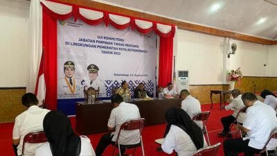 Pemkot Kotamobagu Laksanakan Uji Kompetensi Pejabat Tinggi Pratama Rabu 2 Agustus 2023