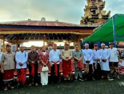 Pj Bupati Limi Mokodompit Hadiri Perayaan Galungan Umat Hindu di Bolmong.