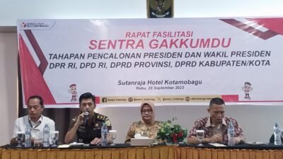 Bawaslu Kotamobagu Gelar Rapat Fasilitasi Sentra GAKKUMDU, Rabu 20 September 2023. Bawaslu Kotamobagu Gelar Rapat Fasilitasi Sentra GAKKUMDU, Rabu 20 September 2023.