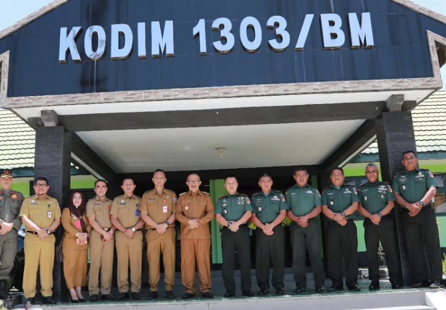 Perkuat Sinergitas, Pj Wali Kota Kotamobagu Silaturahmi dengan Forkopimda