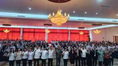 Pj Bupati Limi Mokodompit Buka Rakerkesda Bolmong Tahun 2023, Rabu 25 Oktober 2023.