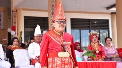 Berlangsung Khidmat, Bupati Limi Mokodompit Pimpin Upacara HUT Bolmong ke 70 Tahun