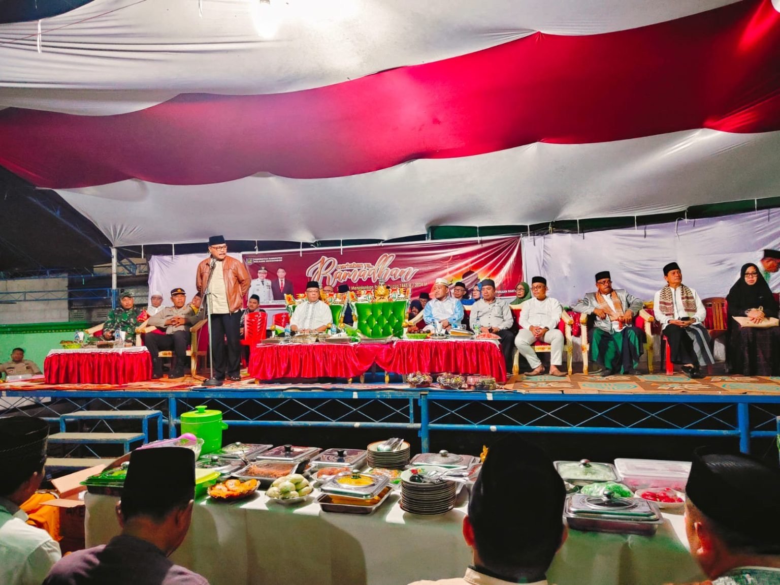 Pj Bupati Bolmong Limi Mokodompit Laksanakan Safari Ramadhan di Dumoga Tengah