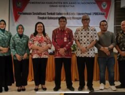 Dihadiri Sekda Bolmong, Dinkes Gelar Pokjanal Posyandu