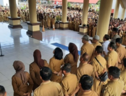 Pj Bupati Limi Pimpin Apel Perdana Pasca Libur Lebaran