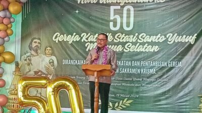 Resmikan Gereja Katolik Santo Yusuf Mopuya, Ini Pesan Limi Mokodompit