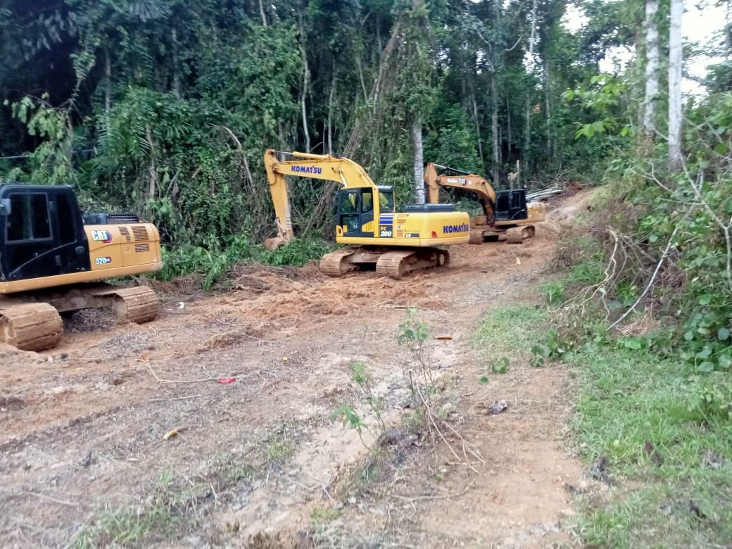 Sangadi Tolondadu Dihadapkan Hukum: Proyek Jalan Perkebunan ADD Serobot Kawasan Hutan Produksi