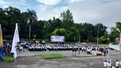 Menyongsong Pemilihan Serentak Tahun 2024, KPU Gelar Apel Akbar Dirangkaikan Pelantikan 336 Pantarlih se-Kotamobagu