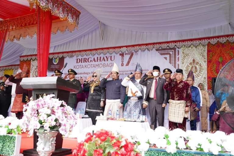 Hadiri Perayaan HUT Kotamobagu ke 17, Ini Harapan Pj Bupati Bolmong