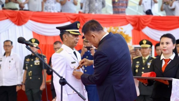 Gubernur Sulut Olly Dondokambey Resmi Lantik dr Jusnan Sebagai Pj Bupati Bolmong