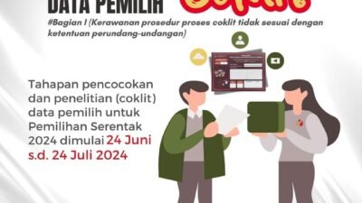 Awasi Tahapan Pemutakhiran Data Pemilih, Bawaslu Bolmong Ingatkan Ancaman Pidana Jika Tidak Patuhi Regulasi