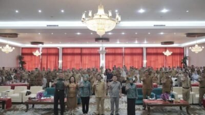 Pj Bupati Jusnan Kukuhkan Tim Percepatan Penurunan Stunting di Bolmong