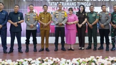 Pj Bupati Jusnan Hadiri Pisah Sambut Kapolres Bolmong