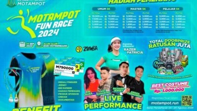 H-2 Jelang Penutupan Pendaftaran Motampot Fun Race, Mariska: Kami Apresiasi Antusiasme Masyarakat Mengikuti Event Ini
