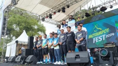 Luar Biasa, Motampot Fun Race Catat Rekor Peserta Running Terbanyak