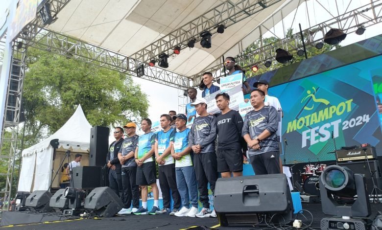 Luar Biasa, Motampot Fun Race Catat Rekor Peserta Running Terbanyak