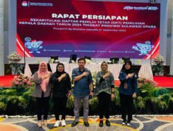 Hadiri Rapat Pleno Penetapan DPT Tingkat Provinsi Sulut, Ini Dia Rincian Jumlah Pemilih Kotamobagu yang Disampaikan KPU Kotamobagu