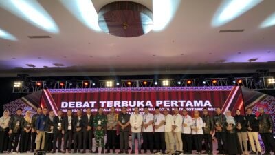 KPU Kotamobagu Sukses Gelar Debat Terbuka Perdana pada Pilkada Serentak Tahun 2024