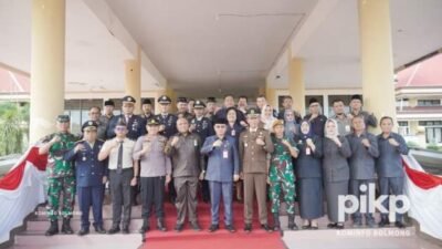 Pemkab Bolmong Gelar Upacara Peringatan HUT Provinsi Sulut ke – 60 Tahun